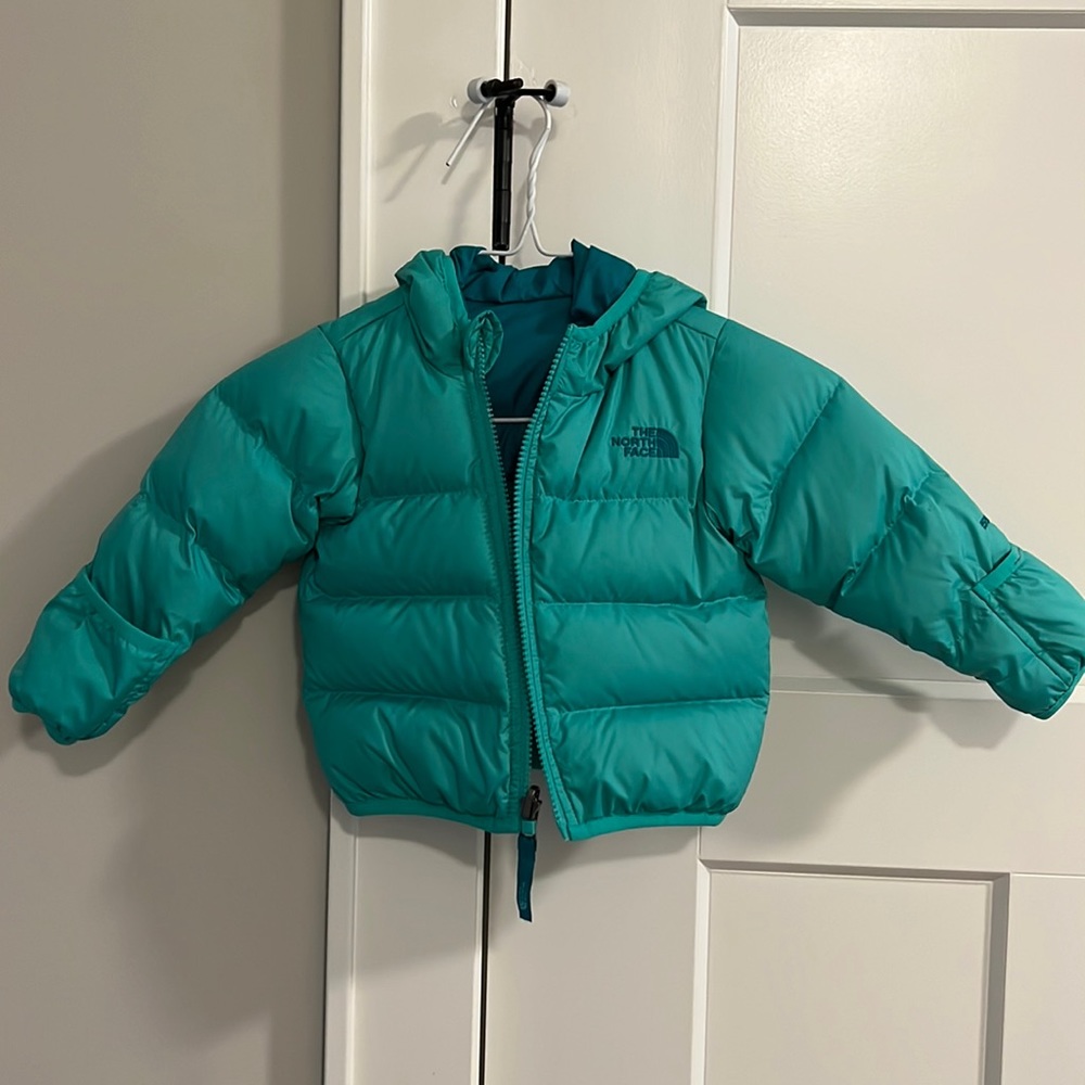 Infant 3-6 Month North Face reversible coat